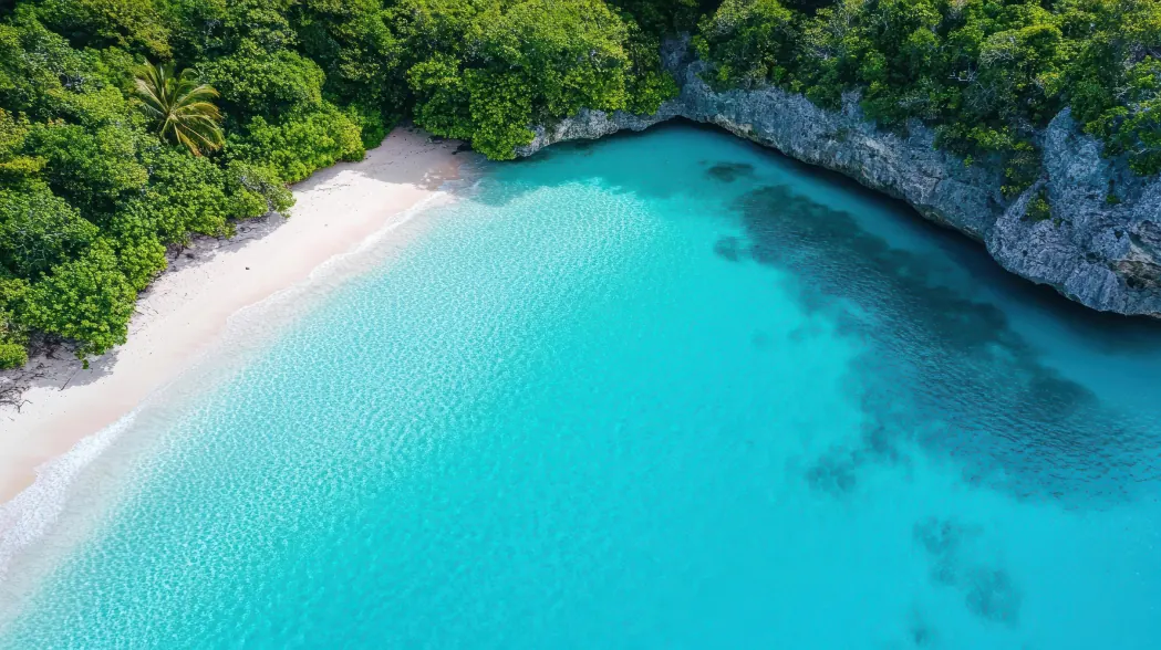 A quiet Vanuatu cove